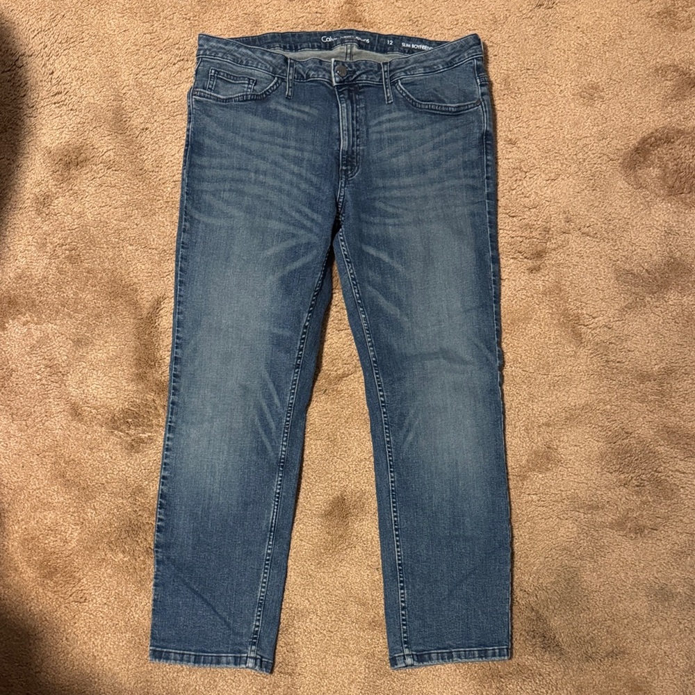 Calvin Klein Jeans Women's Blue Slim Fit